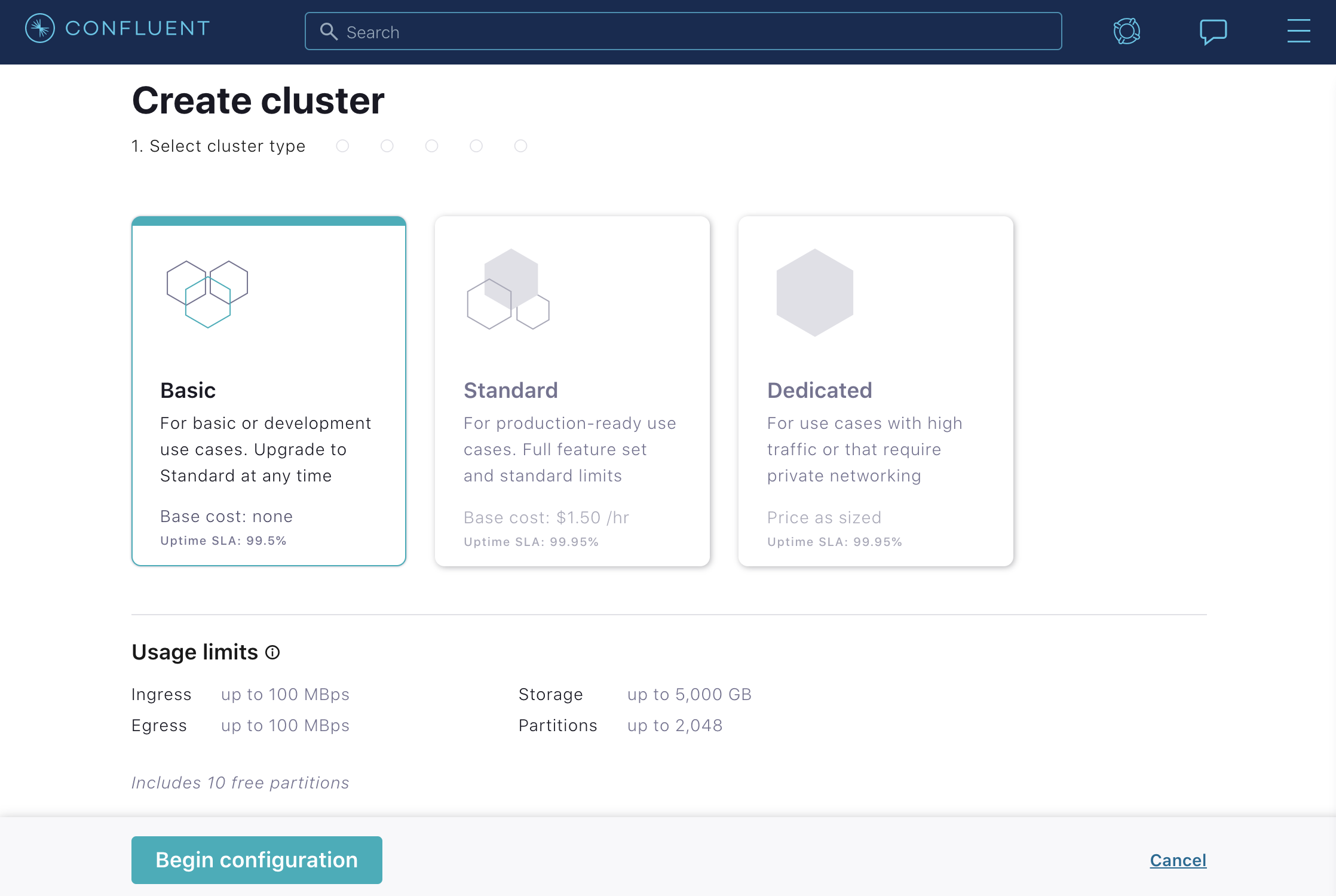 New Cluster Example